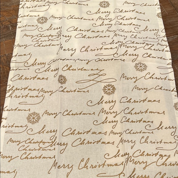 Christmas kitchen towels, Be Grateful Beige and Blue Kitchen Towels - Picture 2 of 7